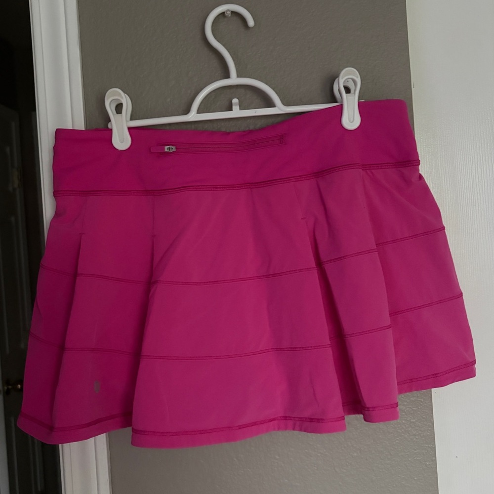 Lululemon Pace Rival Skirt- Hot Pink - Picture 3 of 9